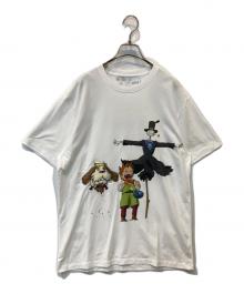 LOEWE（ロエベ）の古着「ジブリコラボプリントTシャツ ハウルの動く城 23SS HB44Y22X11」｜ホワイト