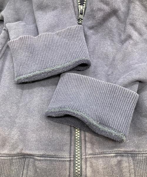 stussy（ステューシー）stussy (ステューシー) ジップパーカー パープル サイズ:Mの古着・服飾アイテム