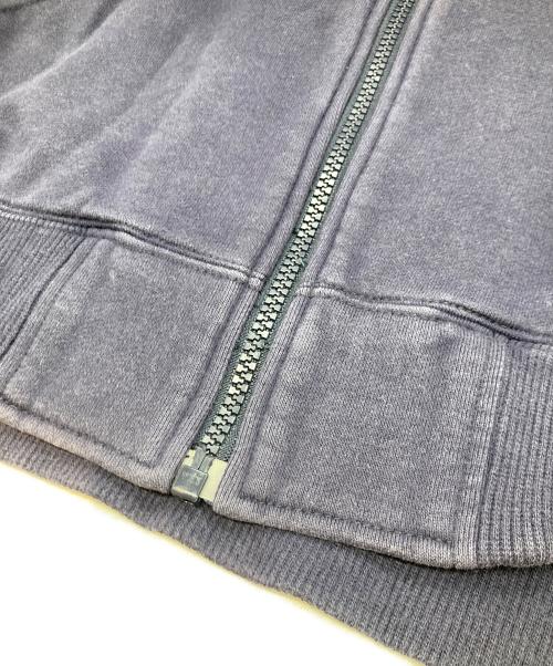 stussy（ステューシー）stussy (ステューシー) ジップパーカー パープル サイズ:Mの古着・服飾アイテム