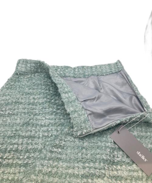 sheller（シェリエ）sheller (シェリエ) ツイードショートパンツ グリーン サイズ:M 未使用品の古着・服飾アイテム