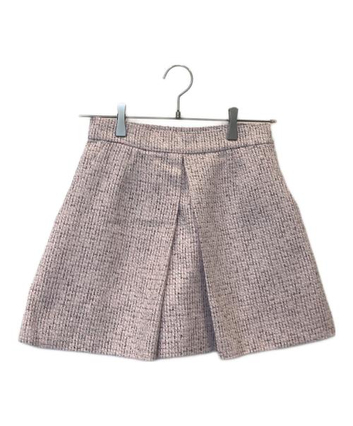 sheller（シェリエ）sheller (シェリエ) ツイードミニスカート ピンク サイズ:M 未使用品の古着・服飾アイテム