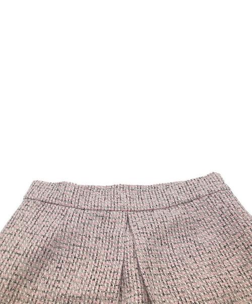 sheller（シェリエ）sheller (シェリエ) ツイードミニスカート ピンク サイズ:M 未使用品の古着・服飾アイテム