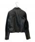 ALL SAINTS (オールセインツ) CONROY LEATHER BIKER JACKET　ML058F  3968 ブラック サイズ:UK10：15000円