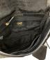 中古・古着 ANYA HINDMARCH (アニヤ・ハインドマーチ) ショルダーバッグ ブラック：8000円