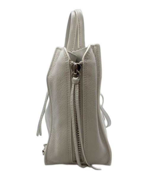 BALENCIAGA（バレンシアガ）BALENCIAGA (バレンシアガ) ペーパーミニ 2WAY ハンドバッグ 370926 370926・9002・A・535269 ホワイトの古着・服飾アイテム