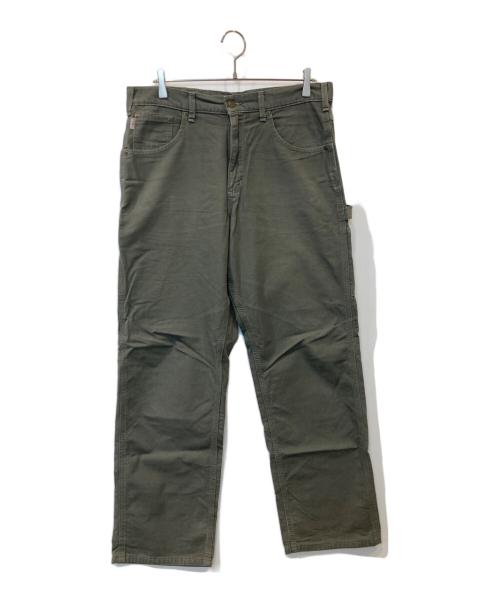 CarHartt（カーハート）CarHartt (カーハート) ペインターパンツ　B159 DMS カーキ サイズ:34×32の古着・服飾アイテム