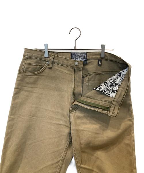 stussy（ステューシー）stussy (ステューシー) ROUGH & RUGGED DENIM ベージュ サイズ:34の古着・服飾アイテム