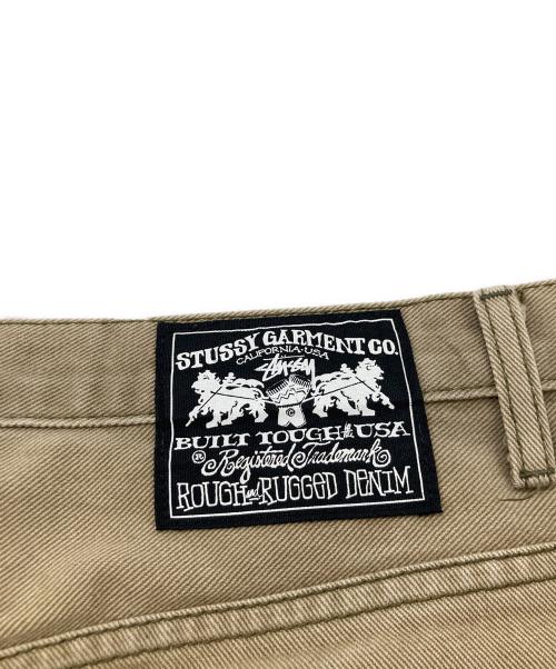 stussy（ステューシー）stussy (ステューシー) ROUGH & RUGGED DENIM ベージュ サイズ:34の古着・服飾アイテム