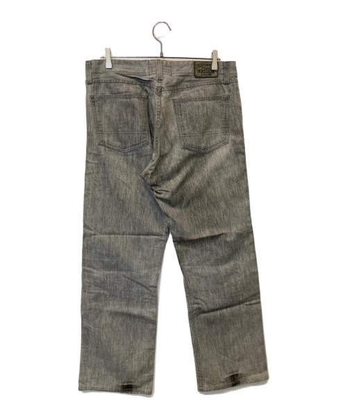 stussy（ステューシー）stussy (ステューシー) デニムパンツ 16400 グレー サイズ:34/31 1/2の古着・服飾アイテム