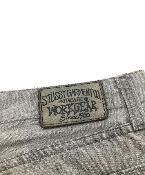stussy（ステューシー）stussy (ステューシー) デニムパンツ 16400 グレー サイズ:34/31 1/2の古着・服飾アイテム