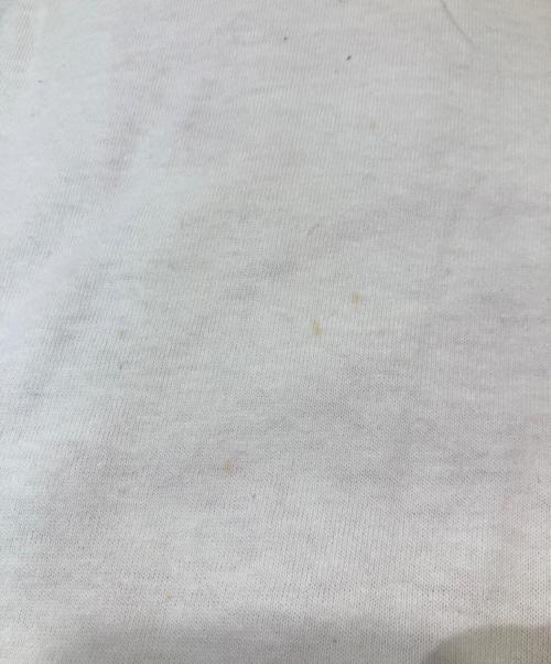 stussy（ステューシー）stussy (ステューシー) ラグランカットソー ホワイト×グレー サイズ:Lの古着・服飾アイテム
