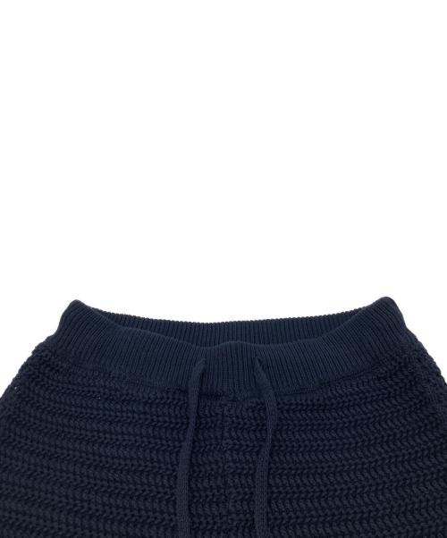 Lily Brown（リリーブラウン）Lily Brown (リリーブラウン) クロシェトリムニットパンツ LWNP262087 ネイビー サイズ:FREEの古着・服飾アイテム