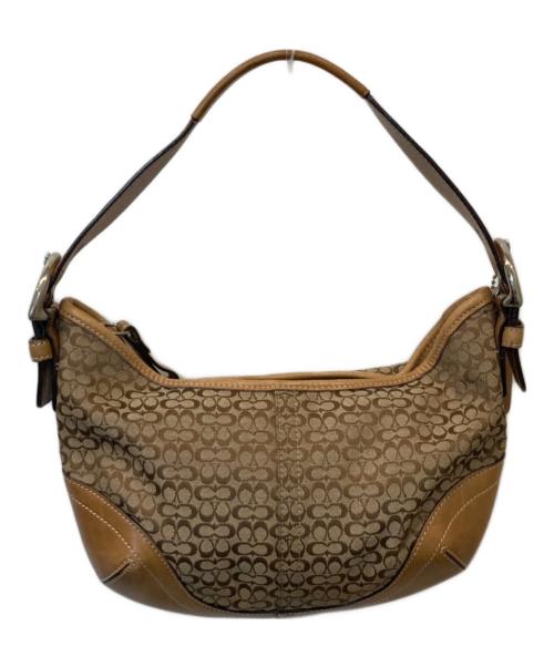 COACH（コーチ）COACH (コーチ) ワンショルダーバッグ 6351 ベージュの古着・服飾アイテム