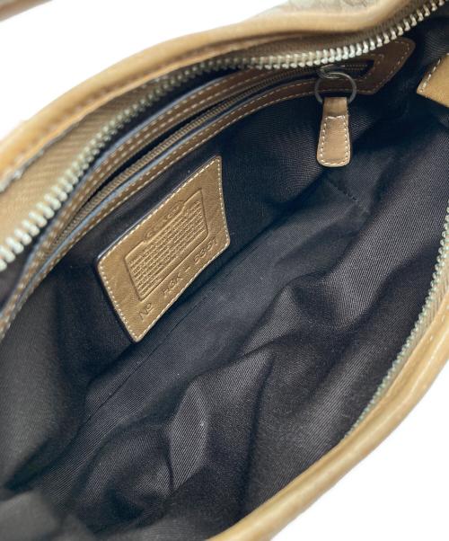 COACH（コーチ）COACH (コーチ) ワンショルダーバッグ 6351 ベージュの古着・服飾アイテム