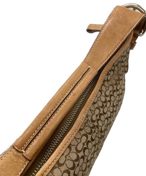 COACH（コーチ）COACH (コーチ) ワンショルダーバッグ 6351 ベージュの古着・服飾アイテム