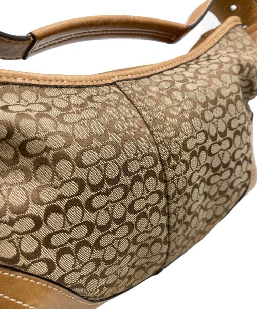 COACH（コーチ）COACH (コーチ) ワンショルダーバッグ 6351 ベージュの古着・服飾アイテム