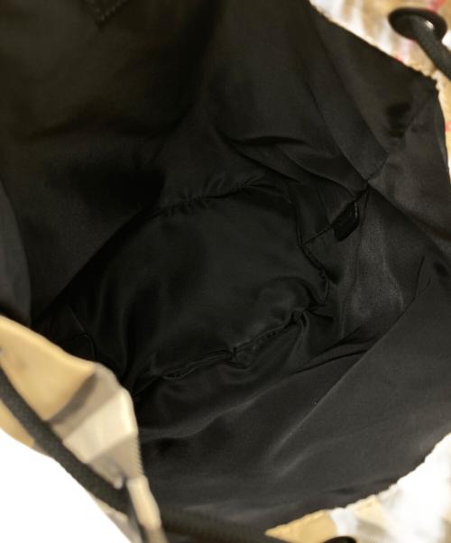 BURBERRY（バーバリー）BURBERRY (バーバリー) 巾着バッグ MDTITSIC70CHIの古着・服飾アイテム