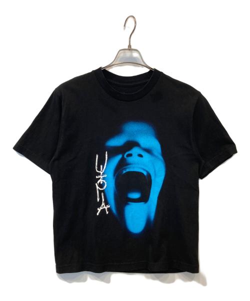Travis Scott（トラヴィススコット）TRAVIS SCOTT (トラヴィススコット) プリントTシャツ ブラック サイズ:Mの古着・服飾アイテム