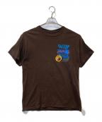Travis Scottトラヴィススコット）の古着「プリントTシャツ」｜ブラウン