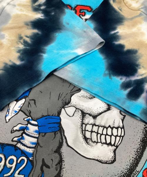 LIQUID BLUE（リキッドブルー）LIQUID BLUE (リキッドブルー) タイダイ柄プリントTシャツ マルチカラー サイズ:Mの古着・服飾アイテム