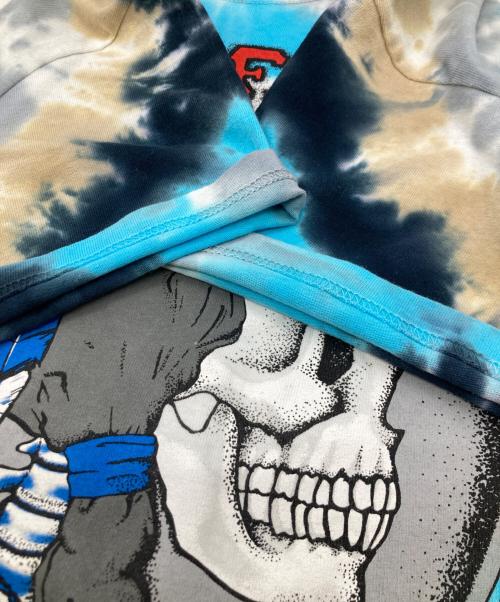 LIQUID BLUE（リキッドブルー）LIQUID BLUE (リキッドブルー) タイダイ柄プリントTシャツ マルチカラー サイズ:Mの古着・服飾アイテム