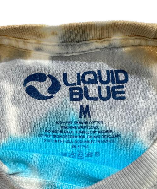 LIQUID BLUE（リキッドブルー）LIQUID BLUE (リキッドブルー) タイダイ柄プリントTシャツ マルチカラー サイズ:Mの古着・服飾アイテム