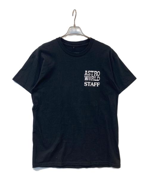 Travis Scott（トラヴィススコット）TRAVIS SCOTT (トラヴィススコット) プリントTシャツ ブラック サイズ:Lの古着・服飾アイテム