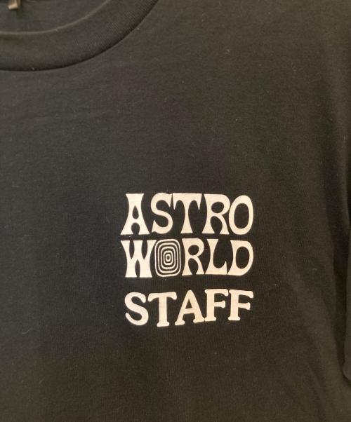Travis Scott（トラヴィススコット）TRAVIS SCOTT (トラヴィススコット) プリントTシャツ ブラック サイズ:Lの古着・服飾アイテム