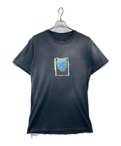 Travis Scott（トラヴィススコット）TRAVIS SCOTT (トラヴィススコット) プリントTシャツ ダークグレー サイズ:Mの古着・服飾アイテム
