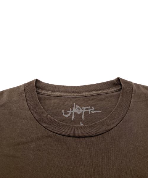 Travis Scott（トラヴィススコット）TRAVIS SCOTT (トラヴィススコット) プリントTシャツ ブラウン サイズ:Lの古着・服飾アイテム