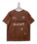 Travis Scottトラヴィススコット）の古着「プリントTシャツ」｜ブラウン