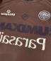 中古・古着 TRAVIS SCOTT (トラヴィススコット) プリントTシャツ ブラウン サイズ:L：8000円