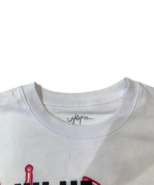 Travis Scott（トラヴィススコット）TRAVIS SCOTT (トラヴィススコット) プリントTシャツ ホワイト サイズ:Lの古着・服飾アイテム