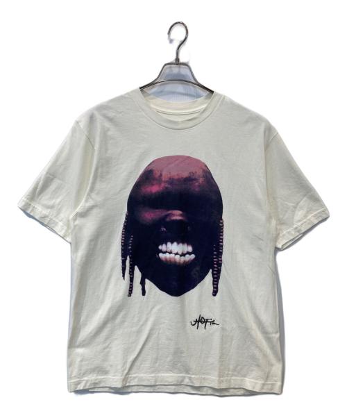 Travis Scott（トラヴィススコット）TRAVIS SCOTT (トラヴィススコット) プリントTシャツ ホワイト サイズ:Lの古着・服飾アイテム