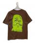 TRAVIS SCOTT (トラヴィススコット) プリントTシャツ ブラウン サイズ:L：8000円