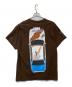 TRAVIS SCOTT (トラヴィススコット) プリントTシャツ ブラウン サイズ:M：7000円