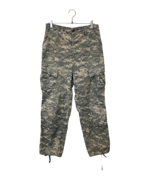 US ARMY（ユーエスアーミー）US ARMY (ユーエスアーミー) デジタルカモカーゴパンツ 8415-01-519-8423 グレー サイズ:Sの古着・服飾アイテム