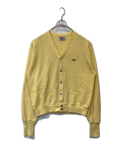 IZOD（アイゾッド）IZOD (アイゾッド) カーディガン イエロー サイズ:Lの古着・服飾アイテム