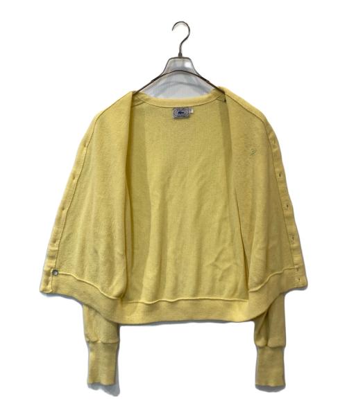 IZOD（アイゾッド）IZOD (アイゾッド) カーディガン イエロー サイズ:Lの古着・服飾アイテム