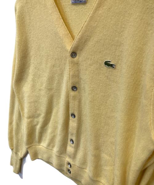 IZOD（アイゾッド）IZOD (アイゾッド) カーディガン イエロー サイズ:Lの古着・服飾アイテム