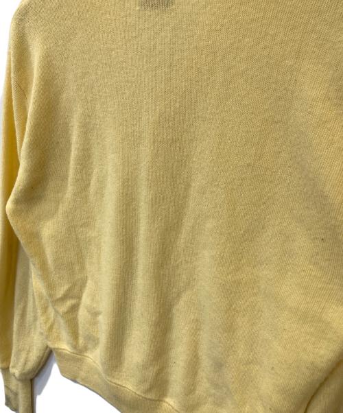 IZOD（アイゾッド）IZOD (アイゾッド) カーディガン イエロー サイズ:Lの古着・服飾アイテム