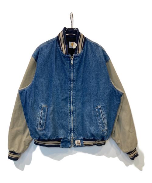CarHartt（カーハート）CarHartt (カーハート) バーシティージャケット JQ0198 インディゴ サイズ:2XLの古着・服飾アイテム