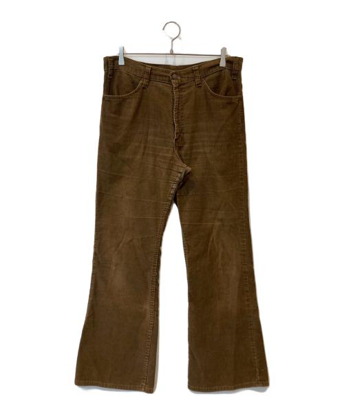 LEVI'S（リーバイス）LEVI'S (リーバイス) 646コーデュロイフレアパンツ ブラウン サイズ:不明の古着・服飾アイテム