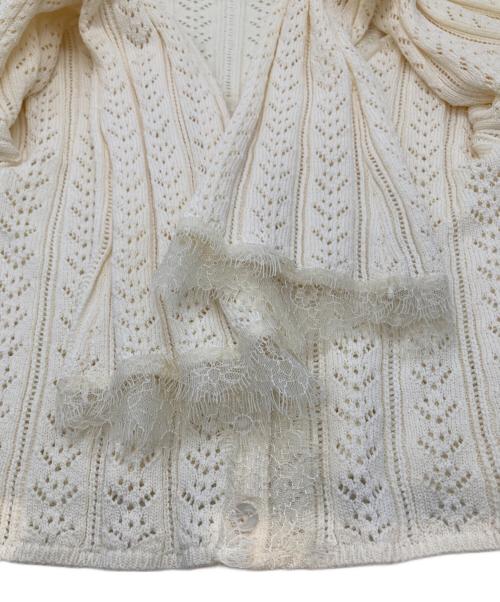 Lily Brown（リリーブラウン）Lily Brown (リリーブラウン) レースアップアンサンブル　LWNT261200 アイボリー サイズ:ONE SIZEの古着・服飾アイテム
