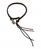 OUR LEGACYアワーレガシー）の古着「BRAIDED LADON BROWN LEATHER ブレイデッド ラドン ブラウン レザー A2268LBR」