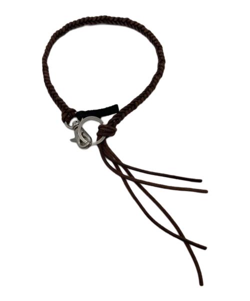OUR LEGACY（アワーレガシー）OUR LEGACY (アワーレガシー) BRAIDED LADON BROWN LEATHER ブレイデッド ラドン ブラウン レザー A2268LBRの古着・服飾アイテム