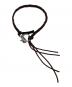 OUR LEGACY（アワーレガシー）の古着「BRAIDED LADON BROWN LEATHER ブレイデッド ラドン ブラウン レザー A2268LBR」