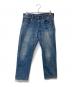A.PRESSE（アプレッセ）の古着「Washed Denim Pants E 22AAP-04-10H」｜インディゴ
