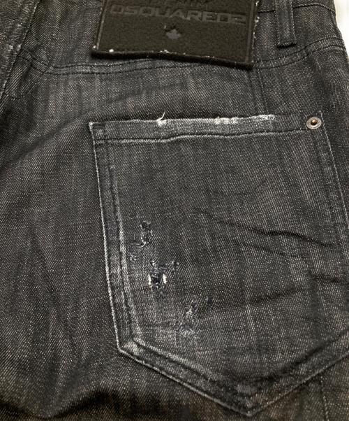 DSQUARED2（ディースクエアード）DSQUARED2 (ディースクエアード) BIKER JEANデニムパンツ　S74LB1226 グレー サイズ:50の古着・服飾アイテム