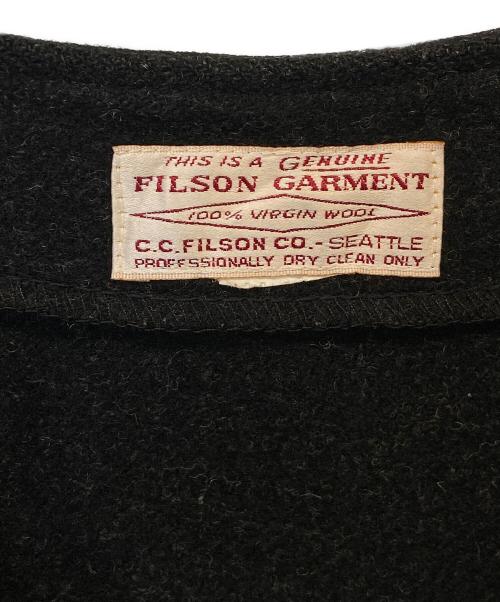 FILSON GARMENT（フィルソン ガーメント）FILSON GARMENT (フィルソン ガーメント) MACKINAW WOOL VEST ブラック サイズ:不明の古着・服飾アイテム